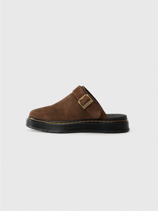 Dr. Martens Shoes - Dr. Martens BROOKLINE UNISEX - Mules - dark brown bronx